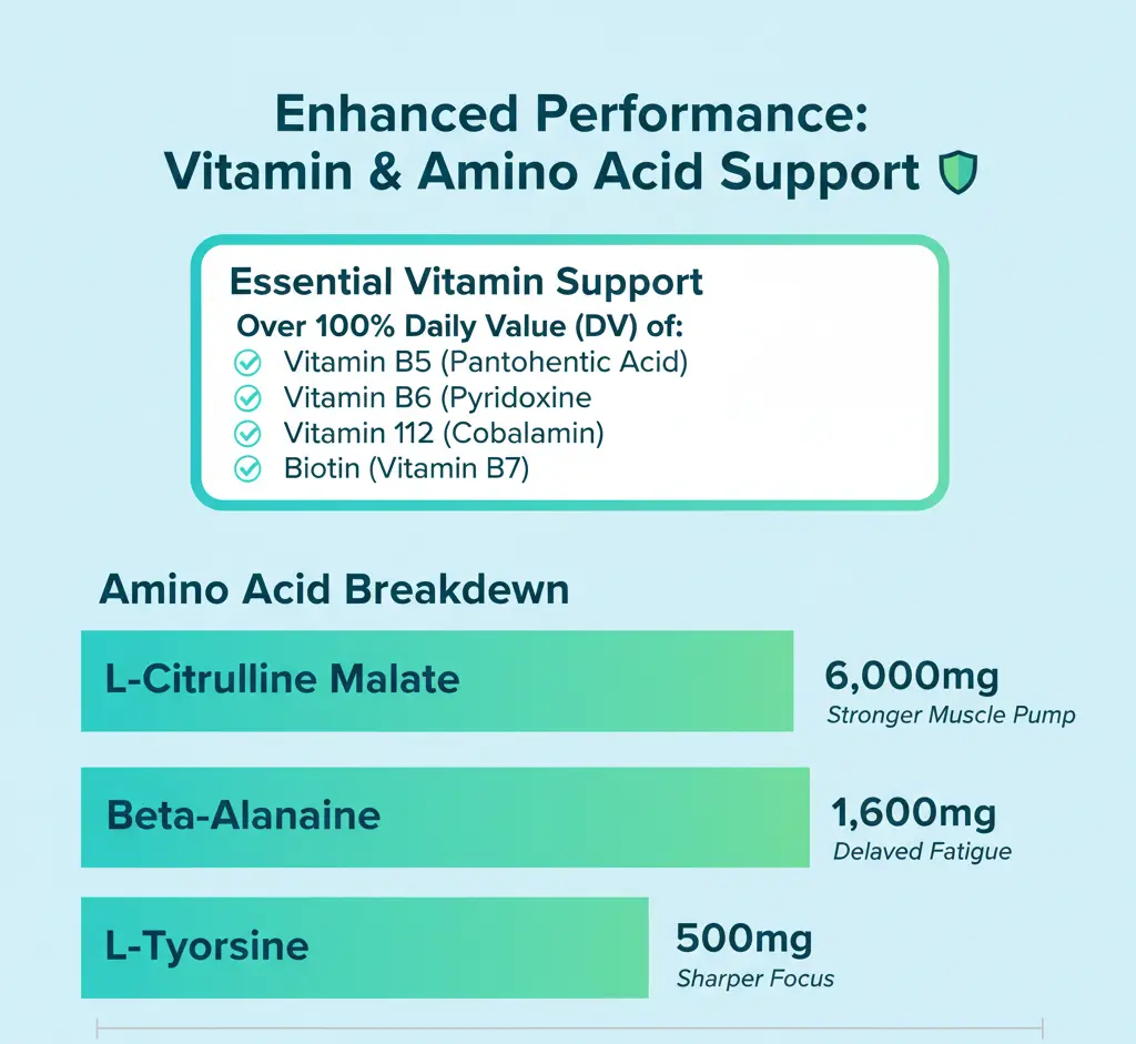 Enhanced Performance Vitamin & Amino Acid Support