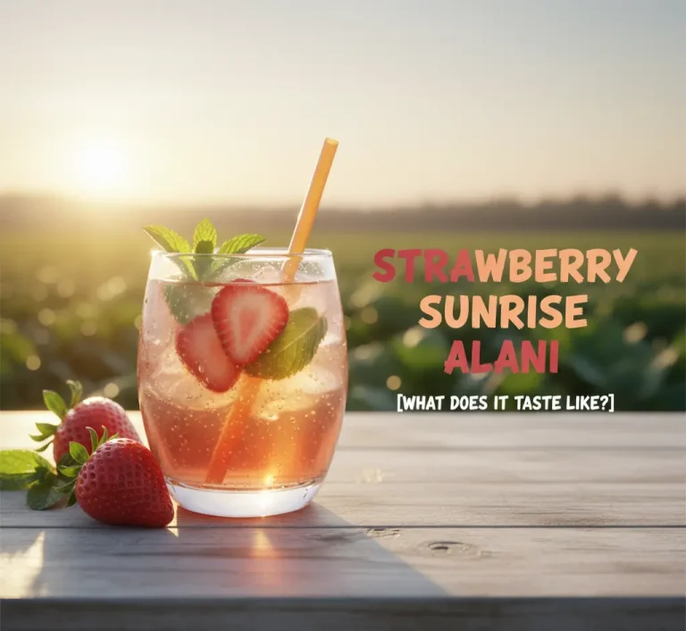 What Does Strawberry Sunrise Alani Taste Like