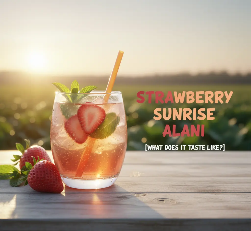 What Does Strawberry Sunrise Alani Taste Like